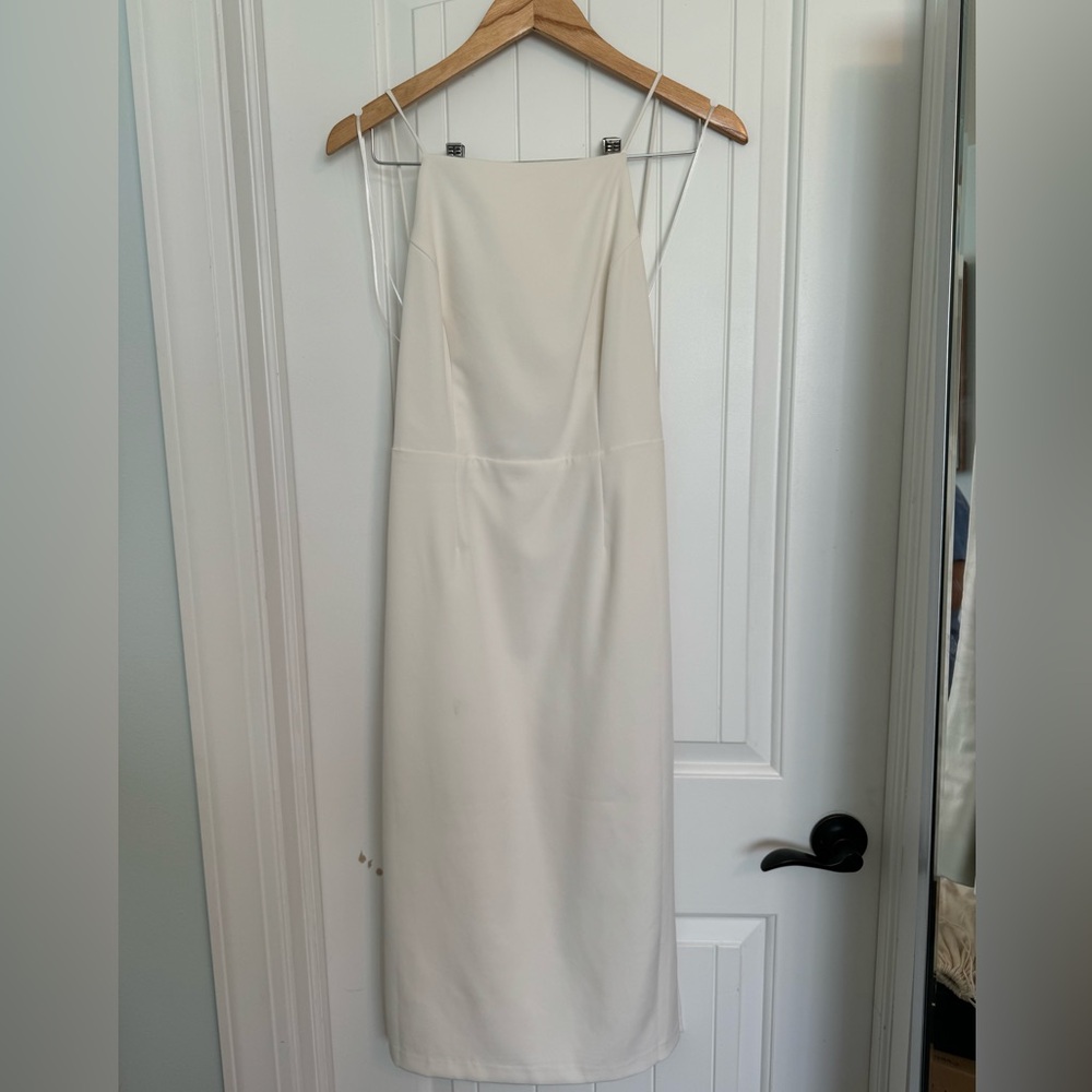 Bardot Open-Back Dress
